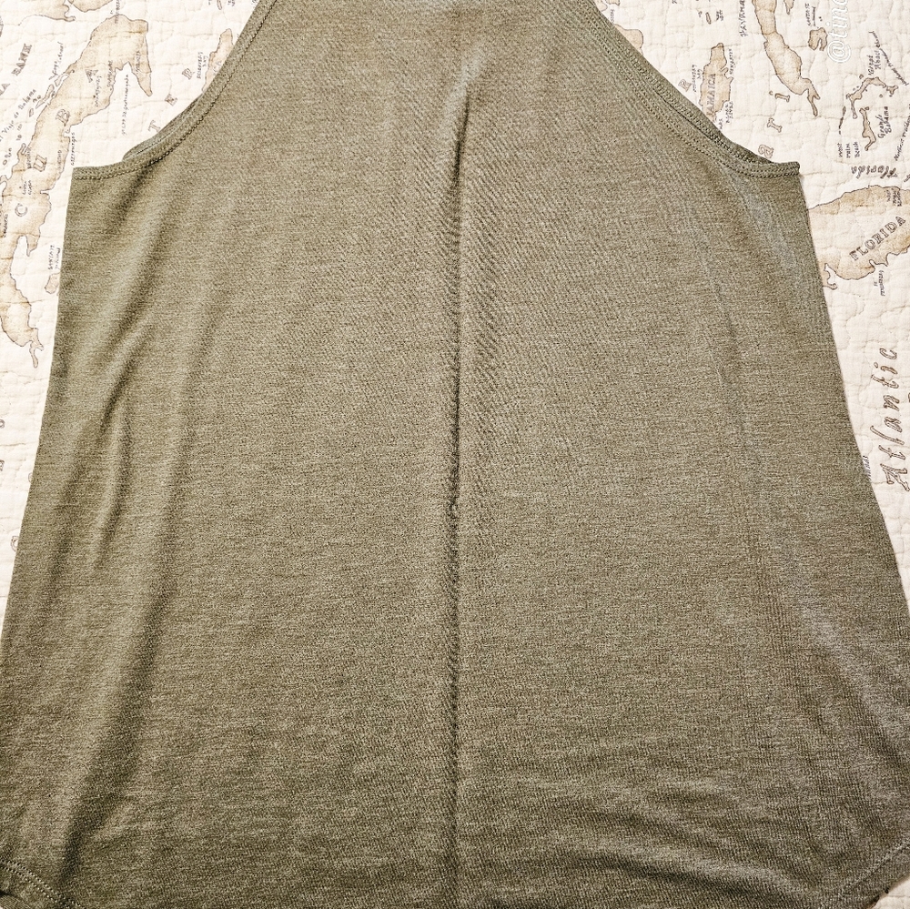 Army Green Rocker Tee - Picture 2 of 3